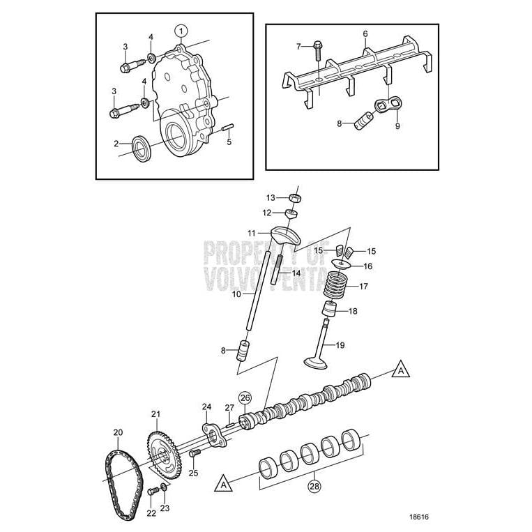 Volvo Penta Qualifies for Free Shipping Volvo Penta Valve Spring #21605360