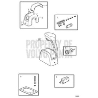 Volvo Penta Qualifies for Free Shipping Volvo Penta Xact Side Mount Control Extension & Button Kit #3817718
