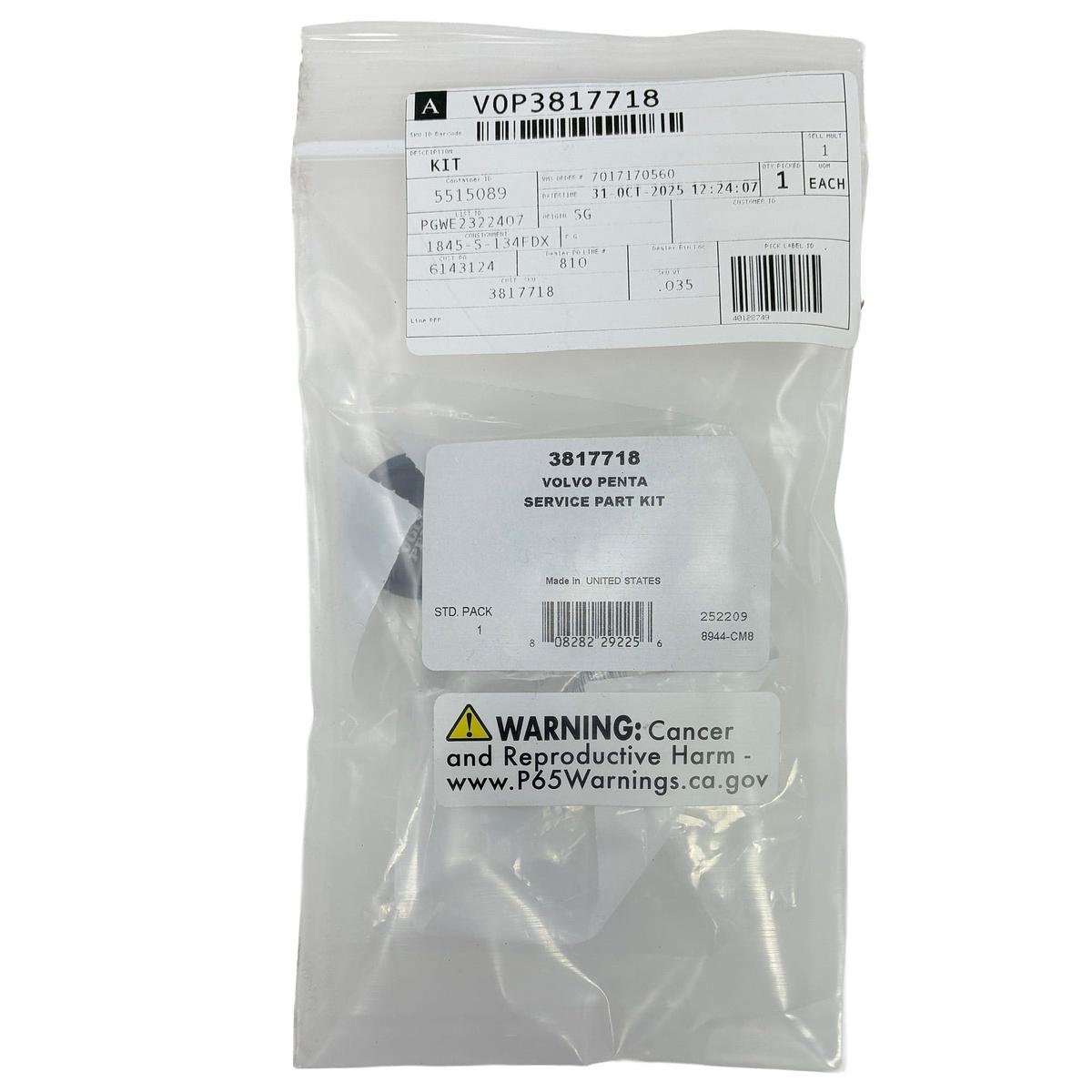 Volvo Penta Qualifies for Free Shipping Volvo Penta Xact Side Mount Control Extension & Button Kit #3817718