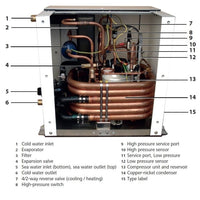 Webasto Truck Freight - Not Qualified for Free Shipping Webasto V50 M BlueCool Variable Speed Chiller 230v-Rev-R410a #2510598A
