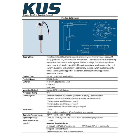 Wema Qualifies for Free Shipping Wema SSS/SSL 53" Single Station Sender #JKS02244