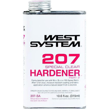 West System Brand Truck Freight - Not Qualified for Free Shipping West System Brand Special Coat Hardner .66 Pint #207-SA