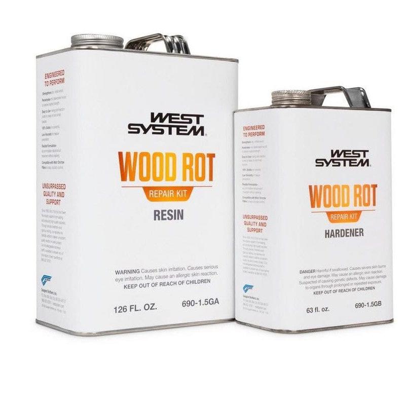 West System Brand Qualifies for Free Shipping West System Brand Wood Rot Repair Kit 1.5 Gallon #690-15G