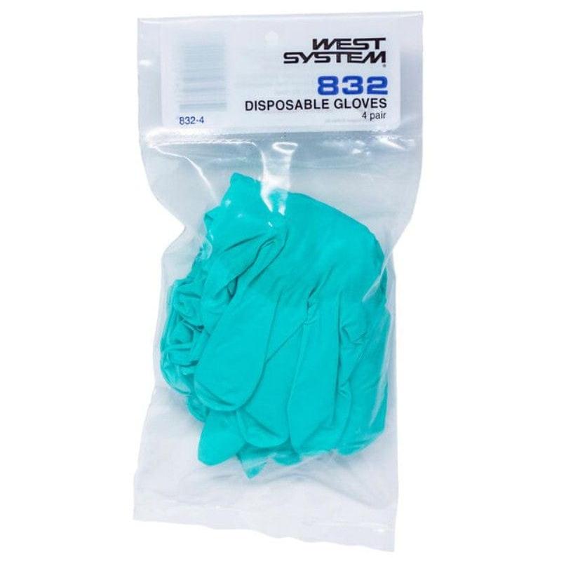 West System Brand Qualifies for Free Shipping West System Disposable Gloves 4 Pair #832-4