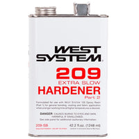 WEST SYSTEM Qualifies for Free Shipping WEST SYSTEM Extra Slow Hardener .66 Pint #209-SA