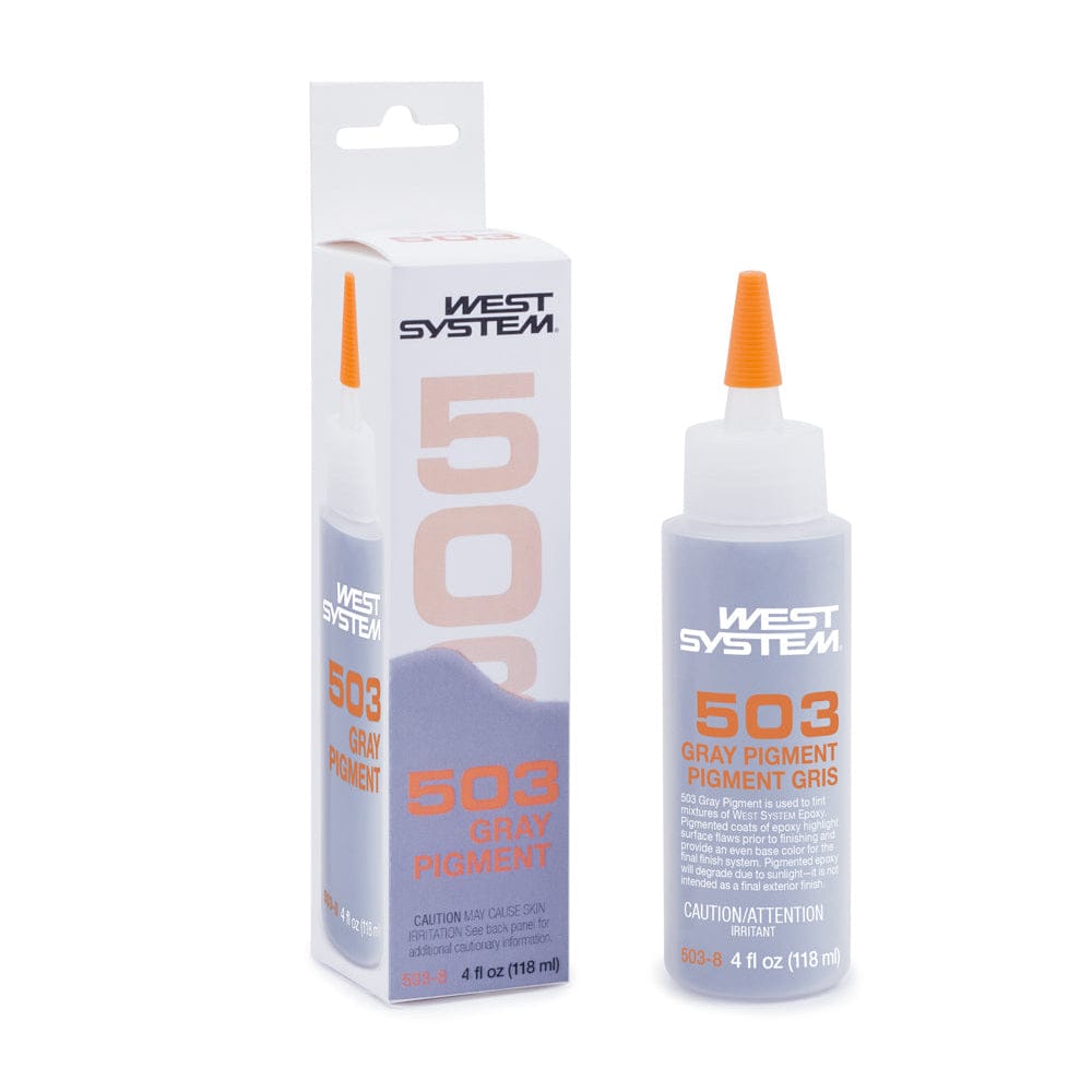 West System Brand Qualifies for Free Shipping West System Gray Pigment 1/4 Pint #503-8