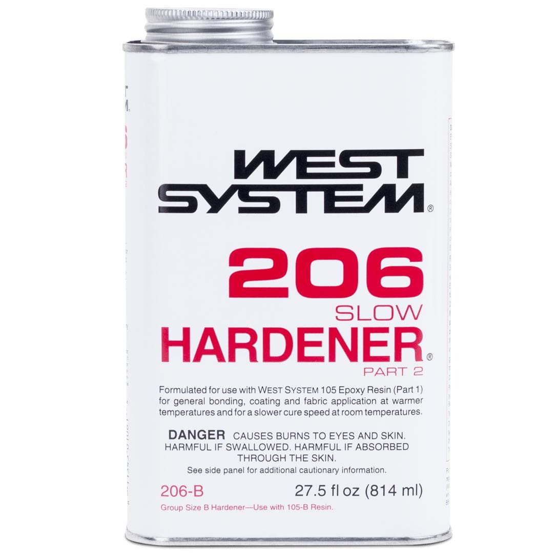WEST SYSTEM Qualifies for Free Shipping WEST SYSTEM Slow Hardener .86 Quart #206-B