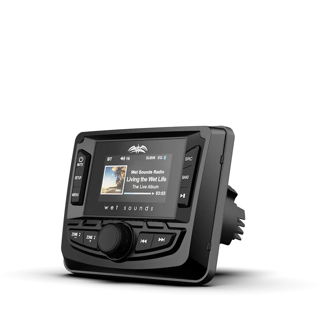 Wet Sounds Qualifies for Free Shipping Wet Sound SiriusXM-Ready AM/FM/Weather Band Media Center #WS-MC-2