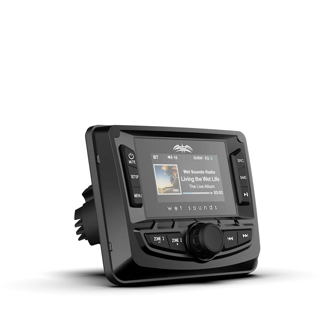 Wet Sounds Qualifies for Free Shipping Wet Sound SiriusXM-Ready AM/FM/Weather Band Media Center #WS-MC-2