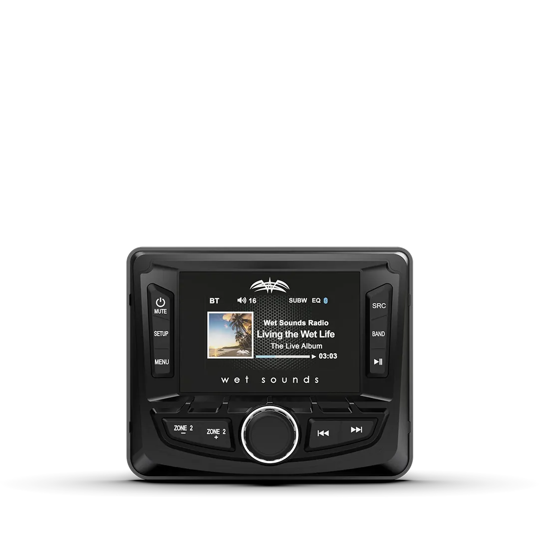Wet Sounds Qualifies for Free Shipping Wet Sound SiriusXM-Ready AM/FM/Weather Band Media Center #WS-MC-2