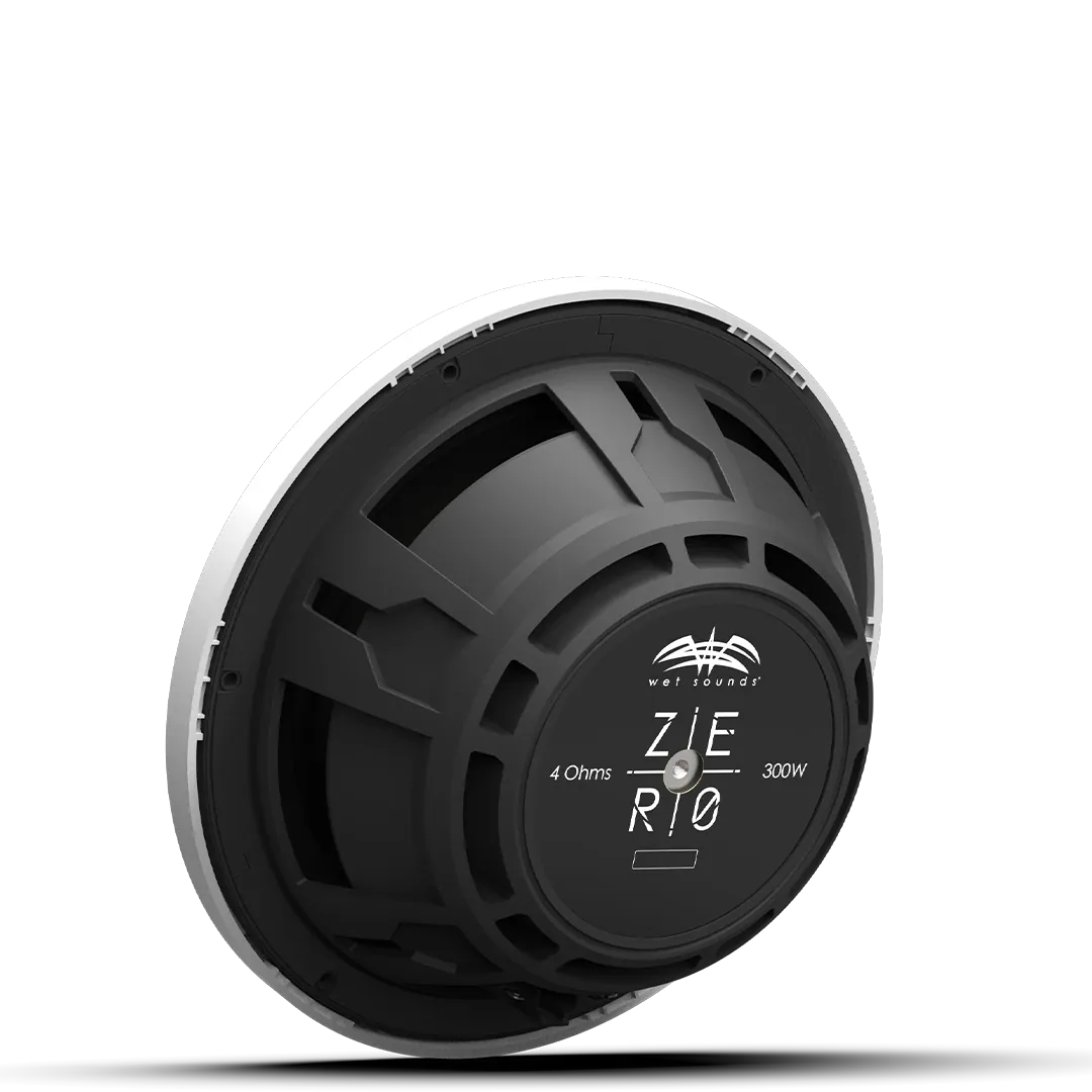 Wet Sounds Qualifies for Free Shipping Wet Sounds ZERO 10" Subwoofer White #ZERO 10 S4 XZ-W