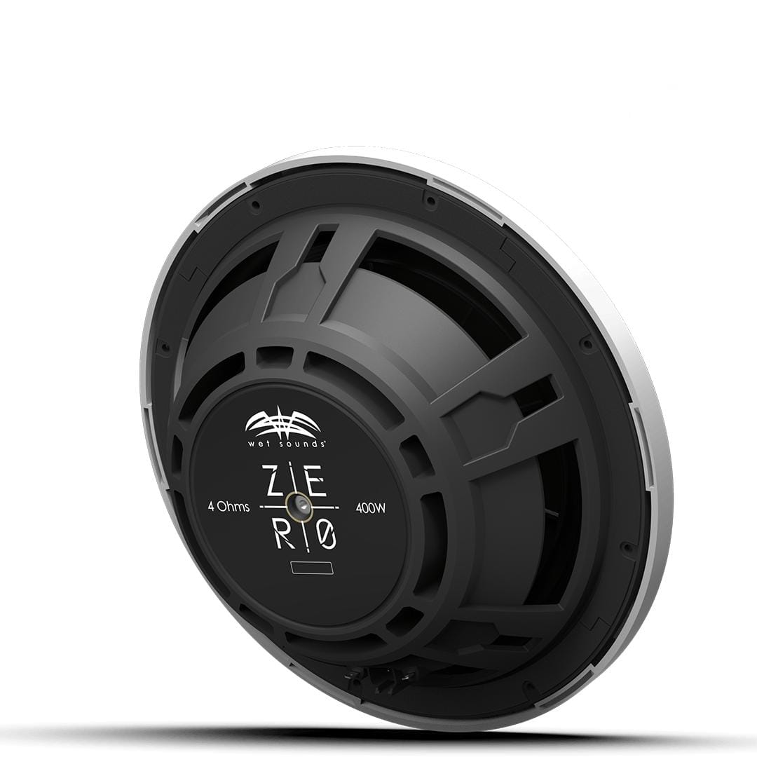 Wet Sounds Qualifies for Free Shipping Wet Sounds ZERO 12" Subwoofer White #ZERO 12 S4 XZ-W