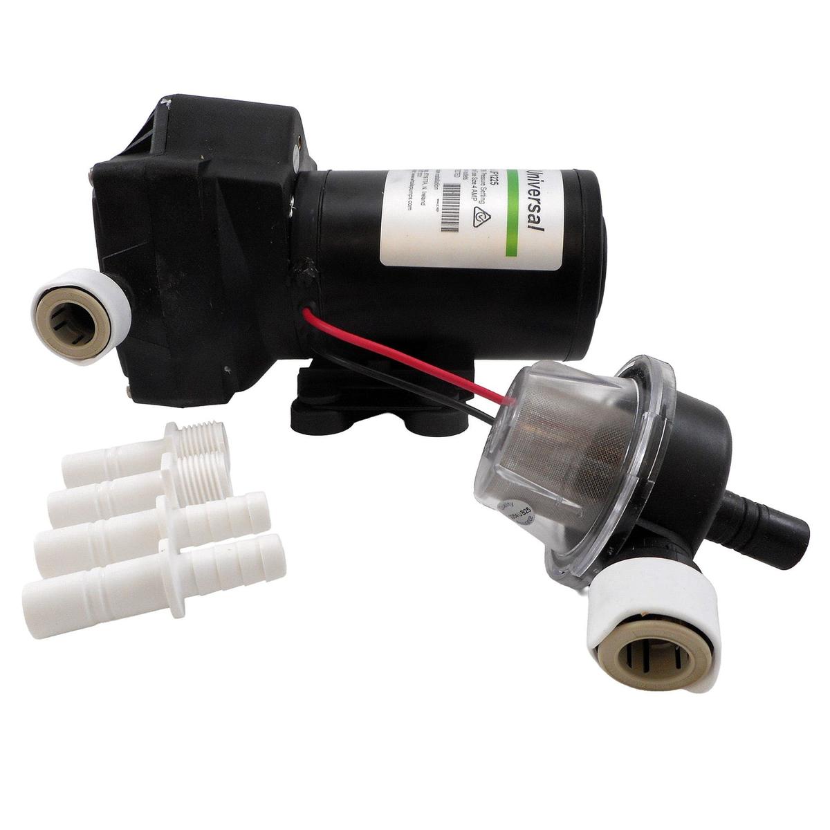 Whale Qualifies for Free Shipping Whale Universal Pressure Pump with Strainer 24v #UF1225