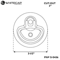 Whitecap Qualifies for Free Shipping Whitecap 2-1/2