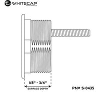Whitecap Qualifies for Free Shipping Whitecap 2-1/2