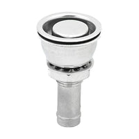 Whitecap Qualifies for Free Shipping Whitecap 316 Stainless Flush Fuel Vent with Shield #6005