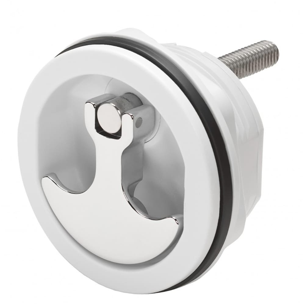 Whitecap Qualifies for Free Shipping Whitecap Compression Handle CP Zamac/White Nylon No Lock #S-1417WC