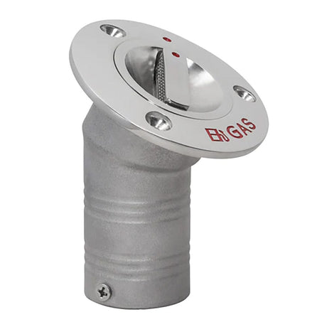 Whitecap Qualifies for Free Shipping Whitecap Deck Fill 30-Degree Angled 1-1/2" Gas with Vent #6123AEPAWV