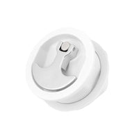 Whitecap Qualifies for Free Shipping Whitecap Non-Locking Compression Handle White #S-1419WC