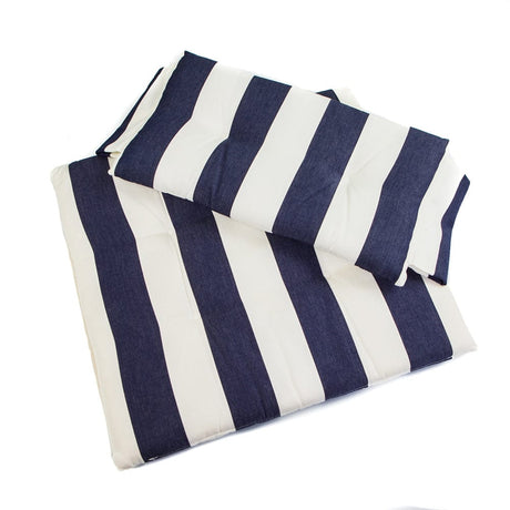 Whitecap Qualifies for Free Shipping Whitecap Seat Cushion Set for Director's II Chair White/Navy #87240