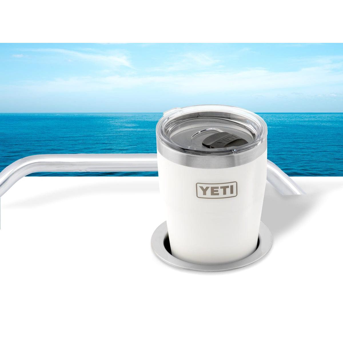 Whitecap Qualifies for Free Shipping Whitecap SS Cup Holder Flush Wide Lip #S-3503WL