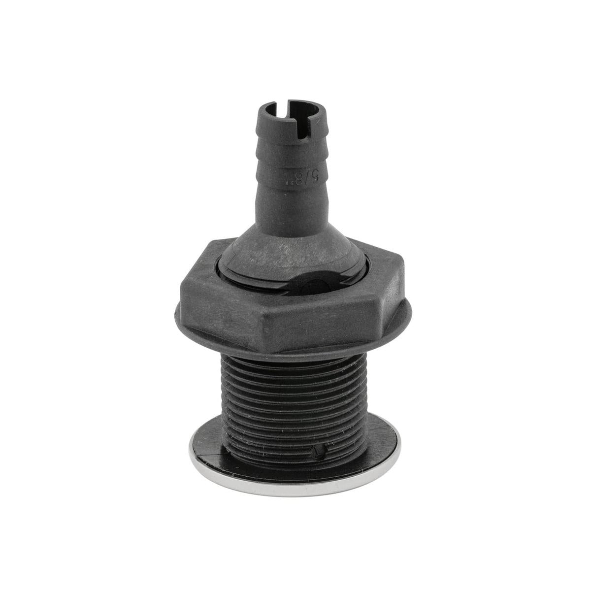 Whitecap Qualifies for Free Shipping Whitecap SS Plastic 2" Thru-Hull with Barb #S-3806C