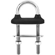 Wichard Marine Qualifies for Free Shipping Wichard 1/4" Black Waterproof U-Bolt 2-3/4" L #65331