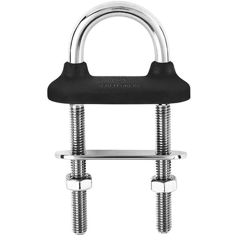 Wichard Marine Qualifies for Free Shipping Wichard 1/4" Black Waterproof U-Bolt 2-3/4" L #65331