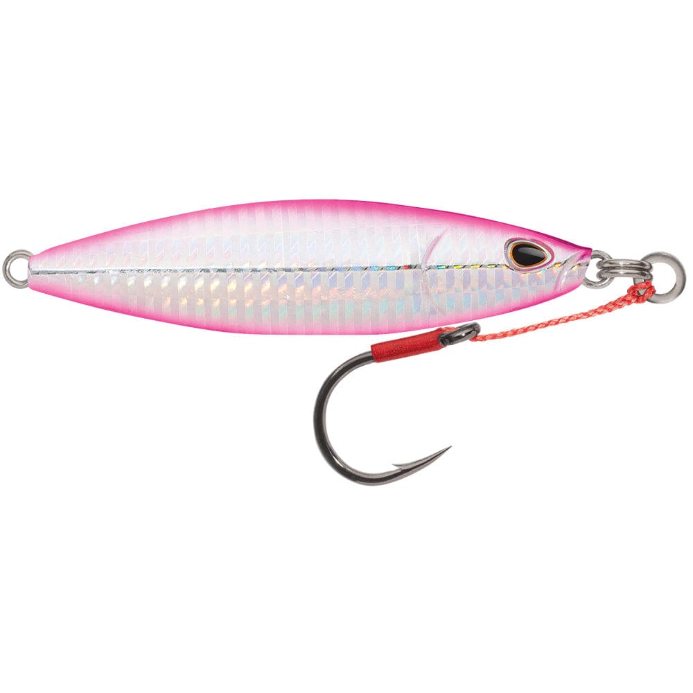 Williamson Qualifies for Free Shipping Williamson Koika Jig 200 5" 7 oz Silver Pink Purple #KKJ200SPP