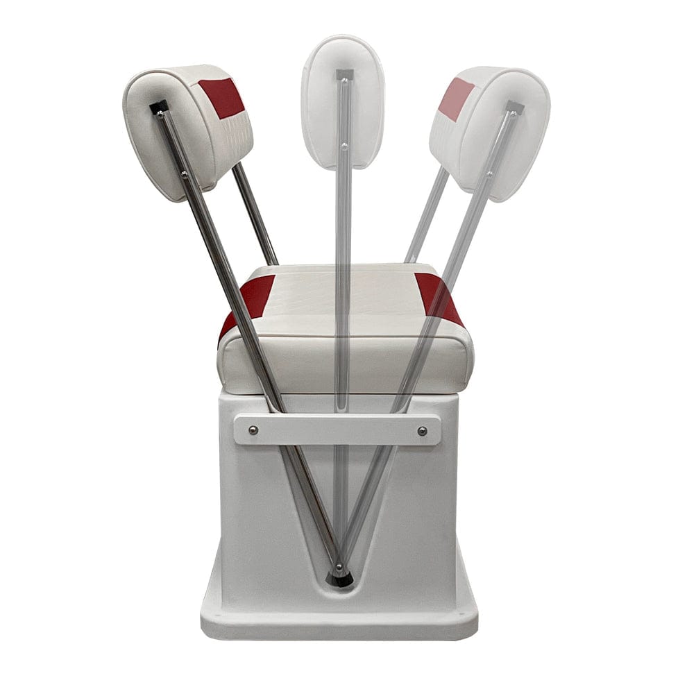 Wise Not Qualified for Free Shipping Wise 62 Quart Swingback Cooler Bright White/Crimson Red #8WD437-1906