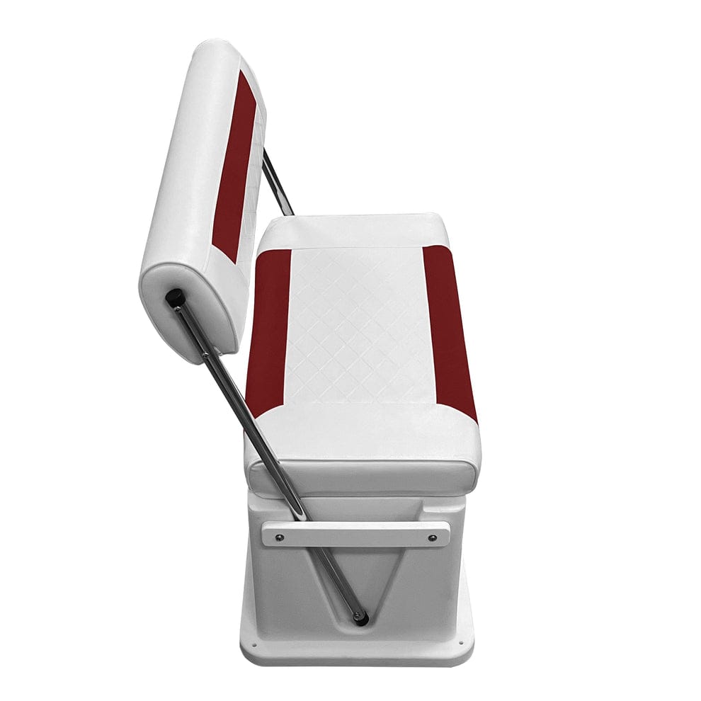 Wise Not Qualified for Free Shipping Wise 62 Quart Swingback Cooler Bright White/Crimson Red #8WD437-1906