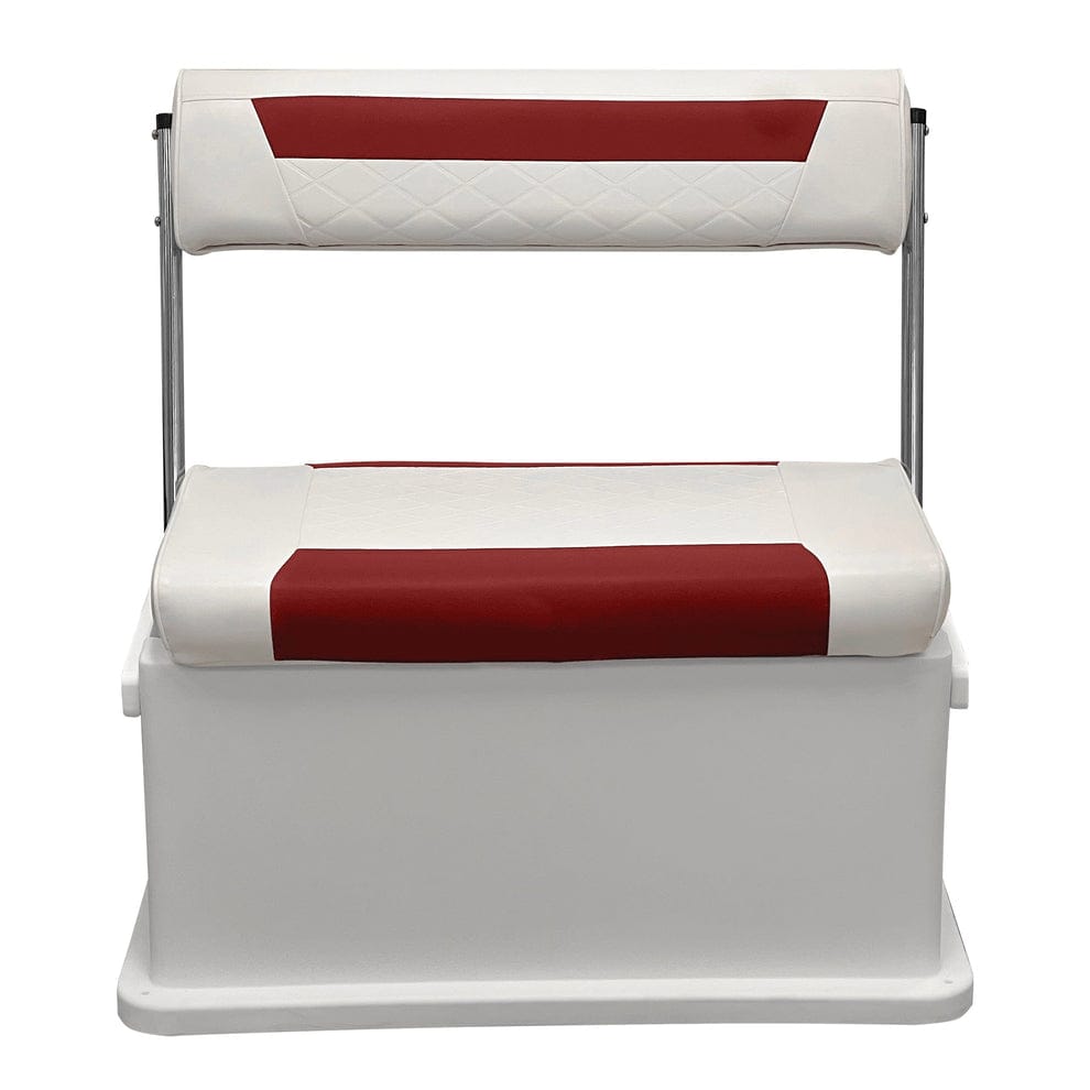 Wise Not Qualified for Free Shipping Wise 62 Quart Swingback Cooler Bright White/Crimson Red #8WD437-1906
