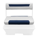 Wise Not Qualified for Free Shipping Wise 70 Quart Swingback Cush Set Brite White/Mariner Blue #8WD156-BS-1904