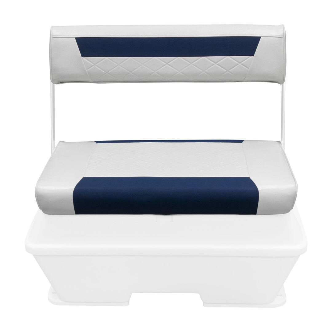 Wise Not Qualified for Free Shipping Wise 70 Quart Swingback Cush Set Brite White/Mariner Blue #8WD156-BS-1904
