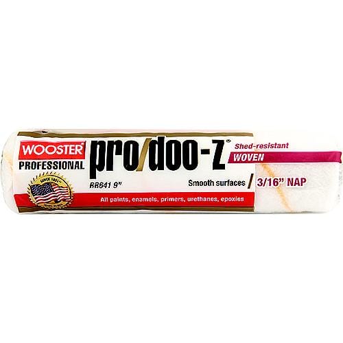 Wooster Brush Qualifies for Free Shipping Wooster Brush Roller Pro/Doo-Z 3/16" #RR641-9