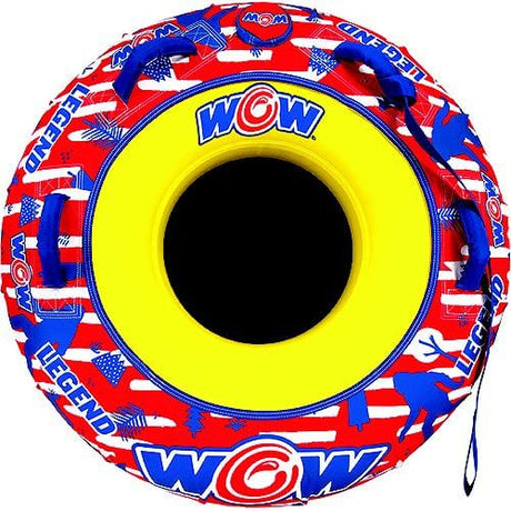 WOW World of Watersports Not Qualified for Free Shipping WOW Legend Hard Bottom Snow Tube #22-WST-4436