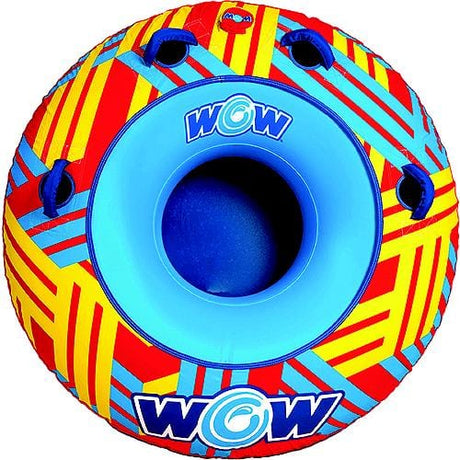 WOW World of Watersports Qualifies for Free Shipping WOW Tracer Towable Tube 1-2 Riders #22-WST-4438