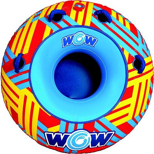 WOW World of Watersports Qualifies for Free Shipping WOW Tracer Towable Tube 1-2 Riders #22-WST-4438
