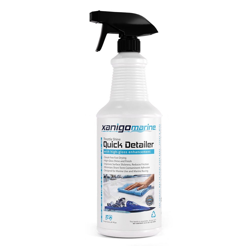 Xanigo Marine Qualifies for Free Shipping Xanigo Throttle Shine Quick Detailer 32 oz #XMQD32