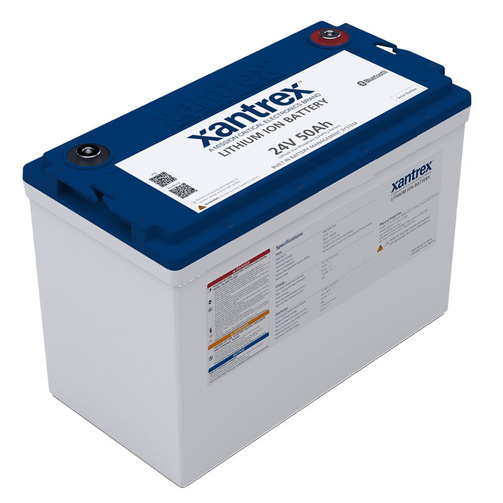 Xantrex Not Qualified for Free Shipping Xantrex 24v 50ah Lithium Ion Battery #886-0050-24