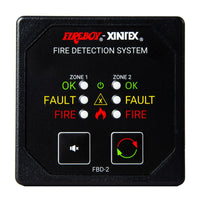 Xintex-Fireboy Qualifies for Free Shipping Xintex 2-Zone Fire Detection & Alarm Panel 2-5/8