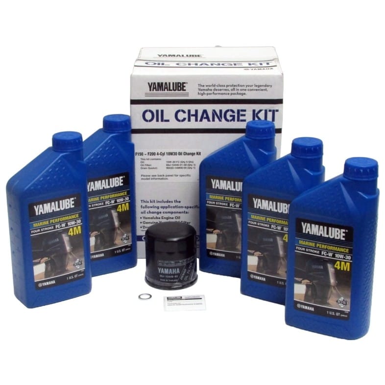Yamaha Qualifies for Free Shipping Yamaha 10W-30 Oil Change Kit #LUB-MRNXL-KT-10