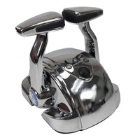 ZF Marine Qualifies for Free Shipping ZF Marine Dual Chrome Control with Sync Hardwire #MC2000-2