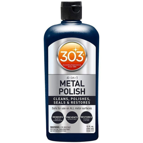 303 4-In-1 Metal Polish 12 oz #30390