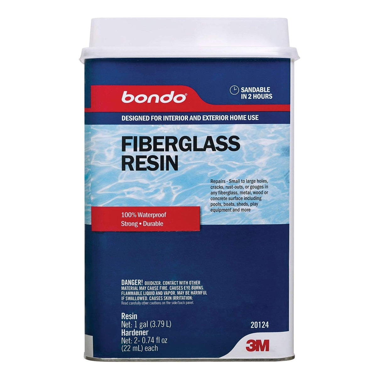 3M Marine Qualifies for Free Shipping 3M All Purpose Fiberglass Resin 1-Gallon #20124