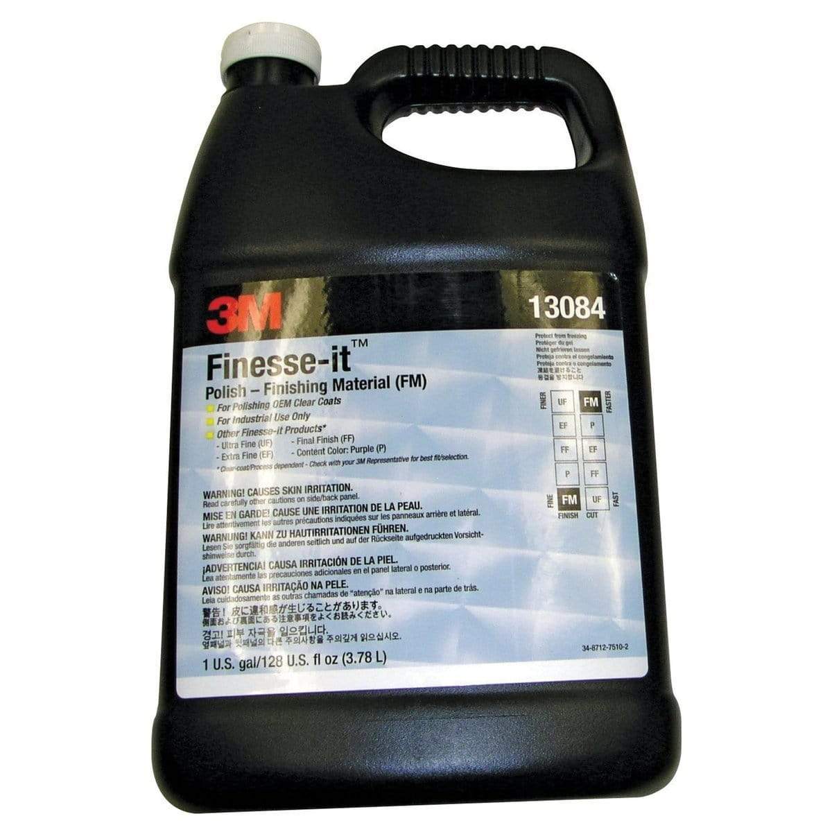 3M Marine Qualifies for Free Shipping 3M Finesse-It Finishing Material Gallon White #13084