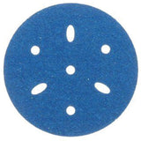 3M Hookit 321u Blue Sandpaper 3" Disc 400 Multi-Hole 50/Bx #36151