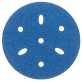 3M Hookit Blue Sandpaper 5" Disc 400 Multi-Hole 50/Bx #36166
