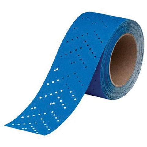 3M Marine Qualifies for Free Shipping 3M Hookit Blue Sandpaper Sheetroll 120 Multi-Hole 2.75"X13yd #36189