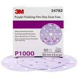 3M Marine Qualifies for Free Shipping 3M Hookit Purple Film Abrasive Disc 260l P1000 6" 50/Box #7100122800